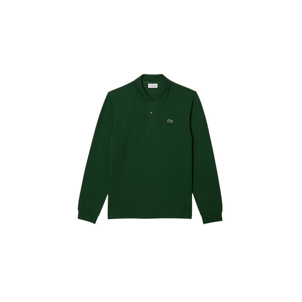 Lacoste — Polo L.12.12 L1312 à manches longues homme — Vert