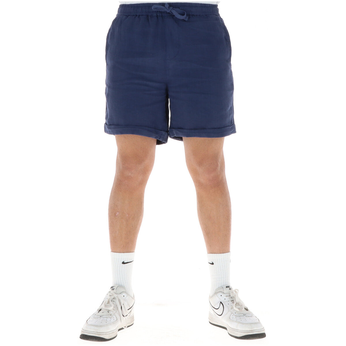 Lyle & Scott — Bermuda en lin homme — vue 4