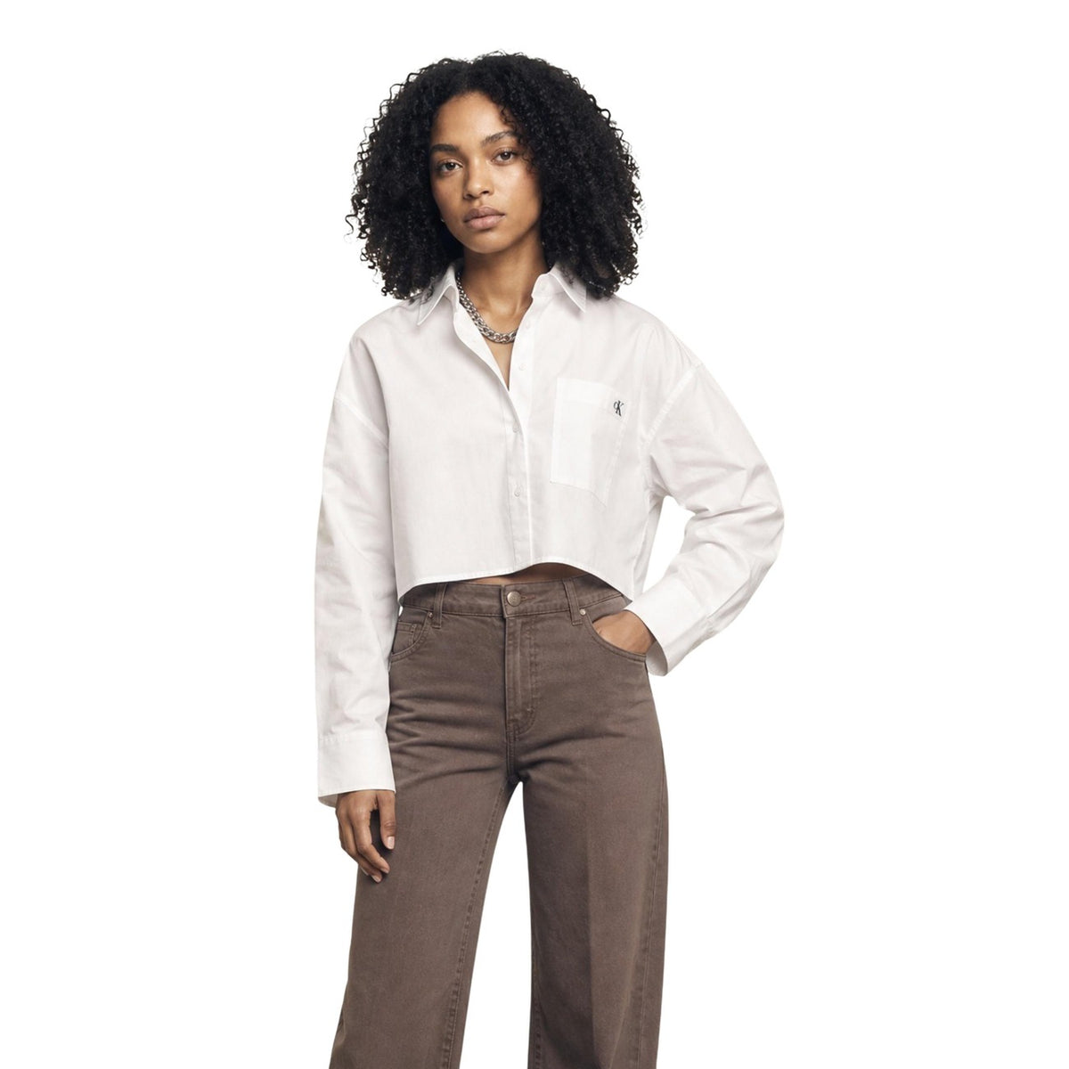Calvin Klein Jeans — Witte blouse dames