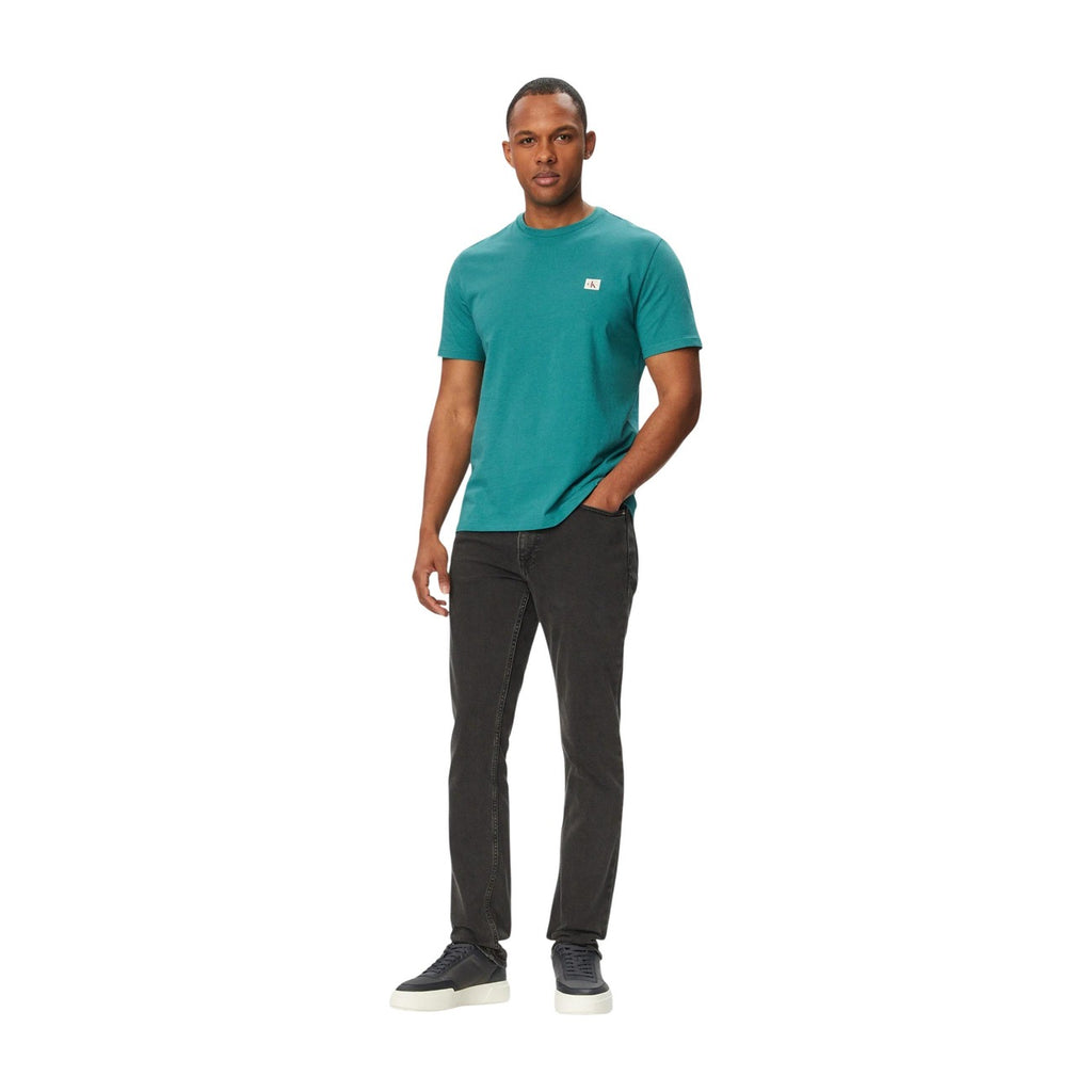 Calvin Klein Jeans — Grünes Herren-T-Shirt — Ansicht 2