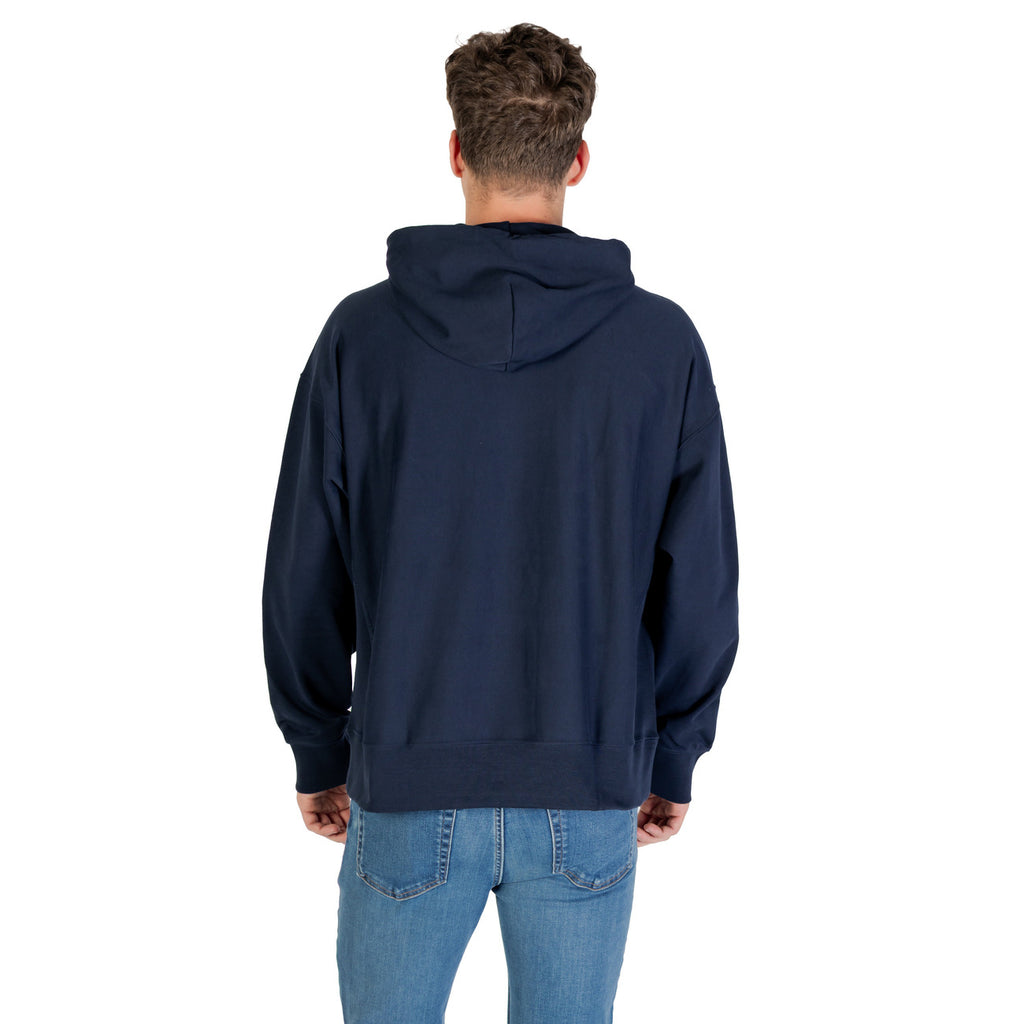 Calvin Klein Jeans — Sweatshirt mit Kapuze Premium blau für Herren — Ansicht 3