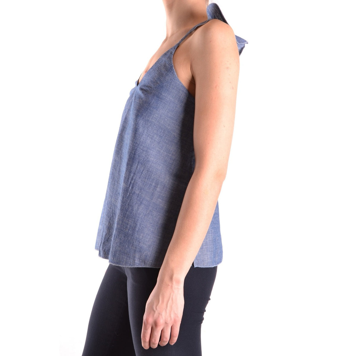 Dondup — Tank top ref. B_31424 blue woman — view 3