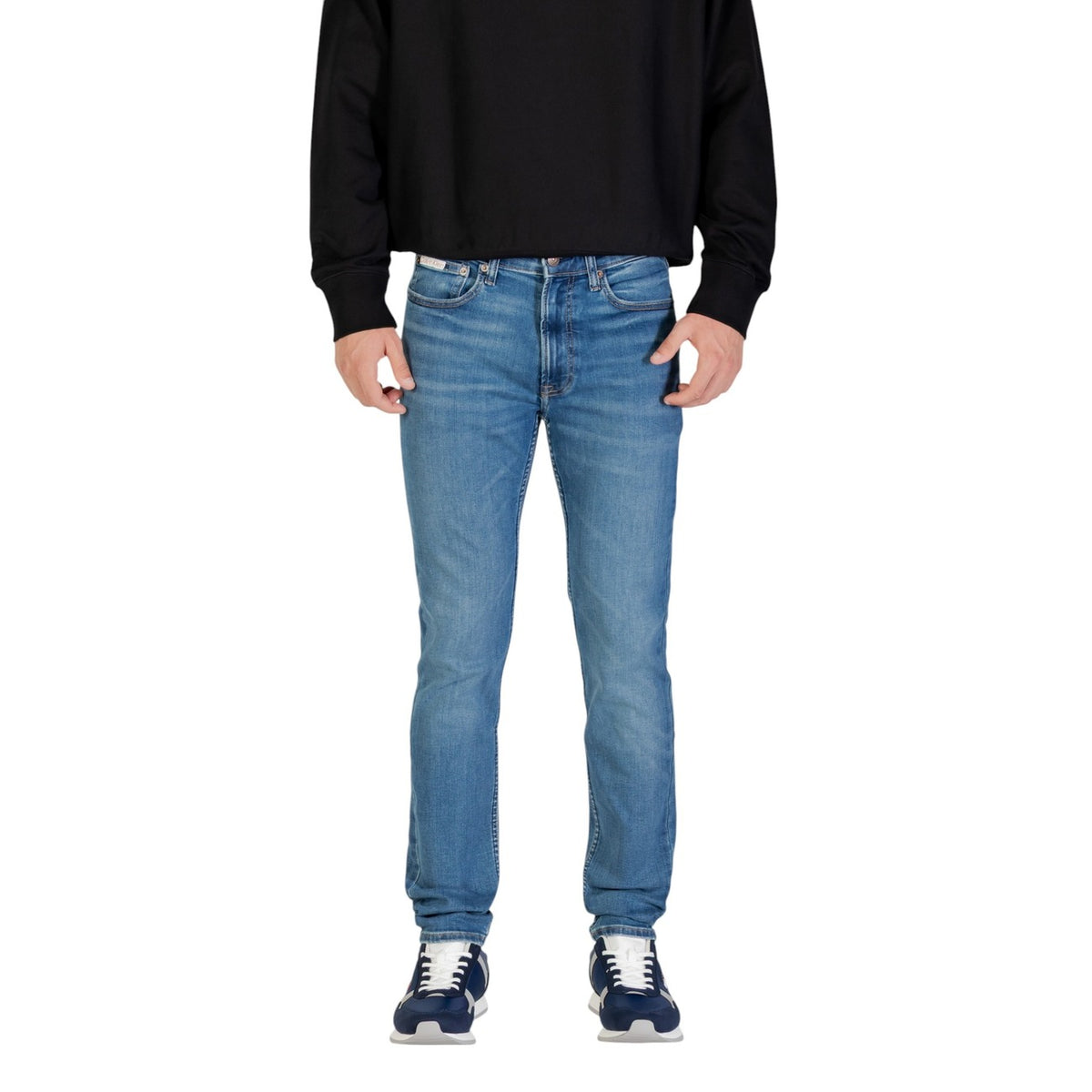Calvin Klein Jeans — Jean tapered bleu homme