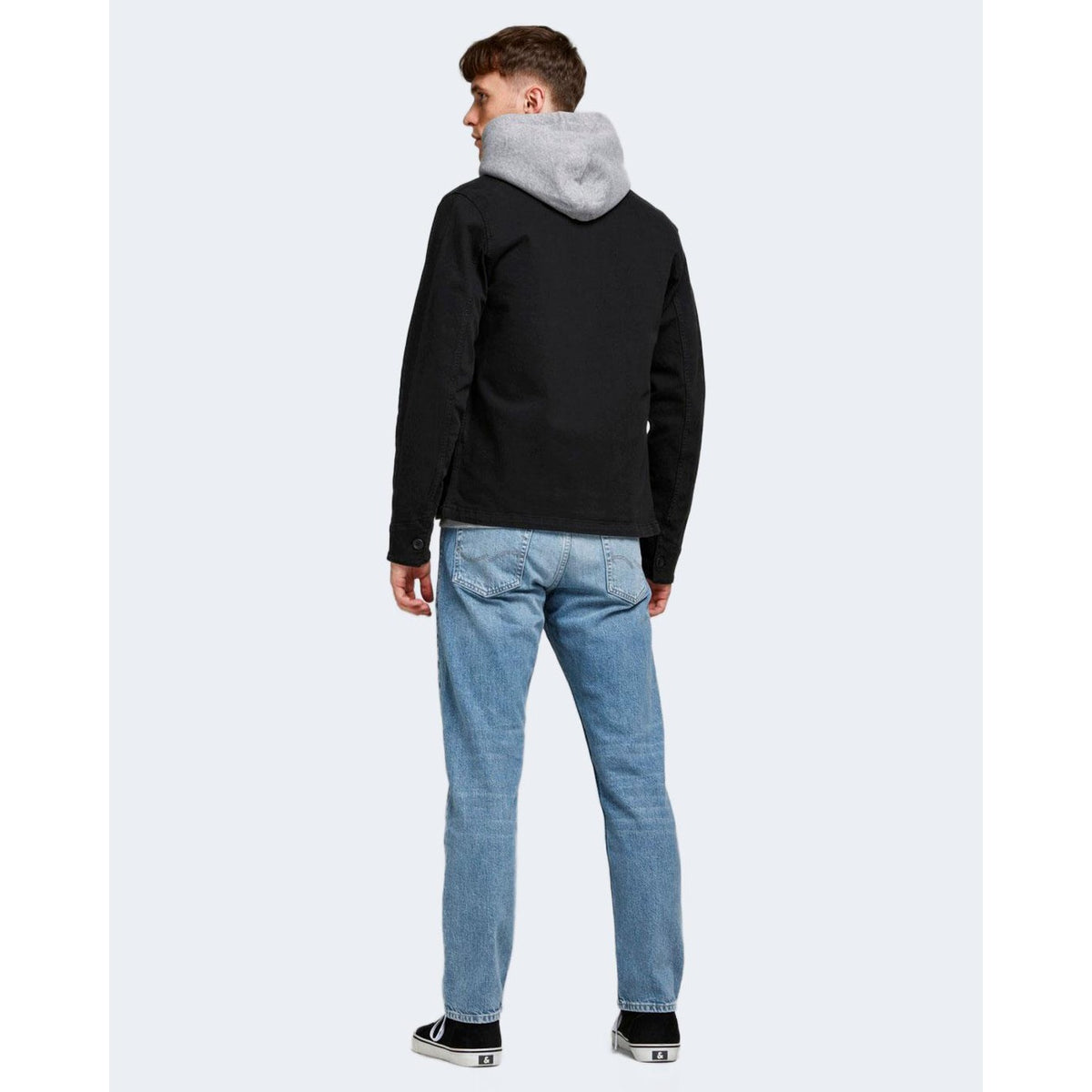 Jack & Jones — Men's blue JJICHRIS relaxed jeans — view 5
