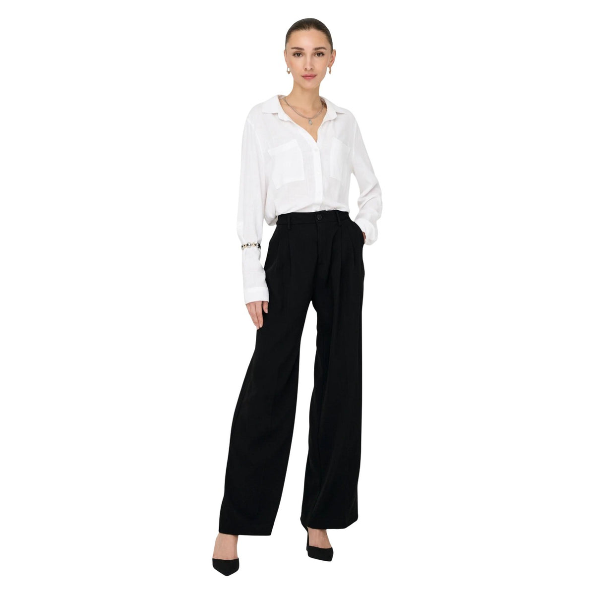 Jacqueline de Yong — Pantalon 15354011 noir femme — vue 5