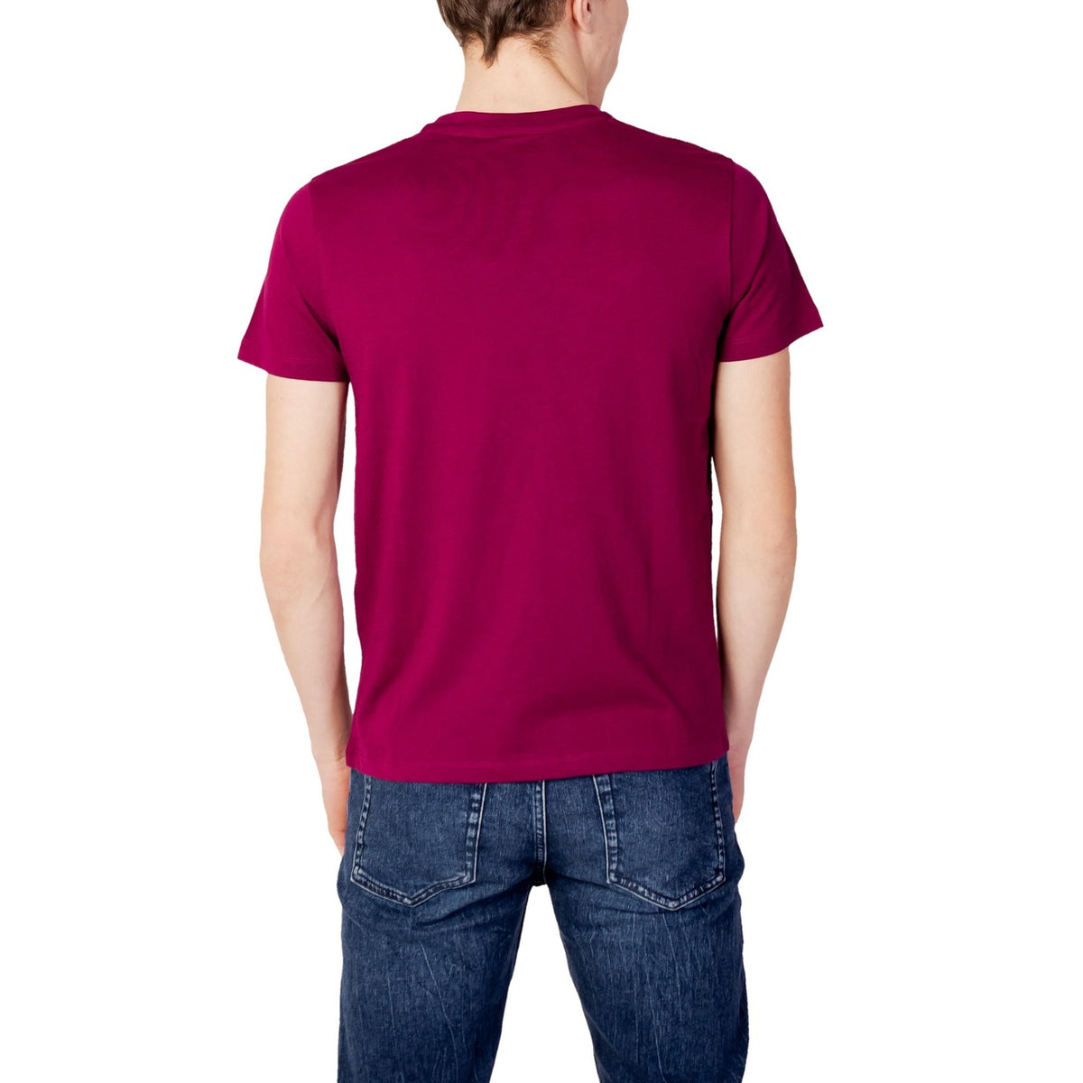 U.s. Polo Assn. — T-shirt WH7_103562129_BORDEAUX bordeaux homme — vue 2