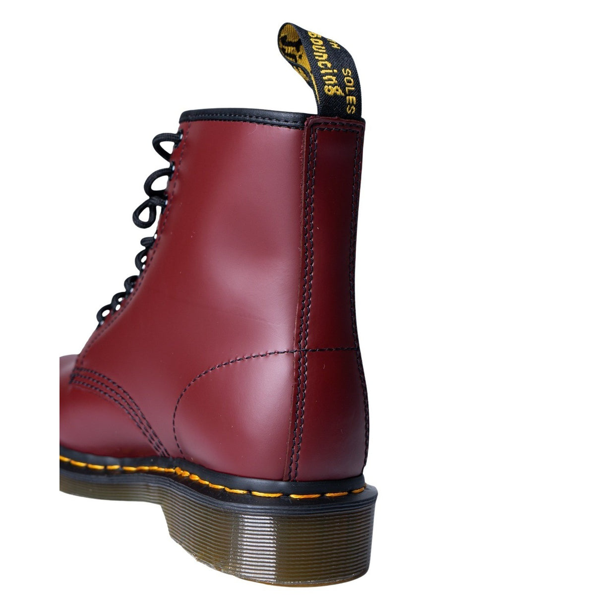 Dr. Martens — Bottes réf. 11822600 en cuir bordeaux femme — vue 3