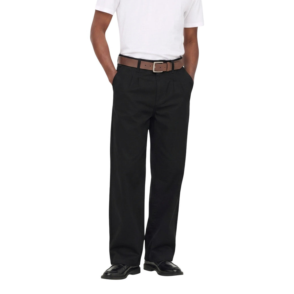 Only & Sons — Jean Remi coupe wide noir homme