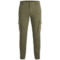 Jack & Jones — Men's green cargo pants 12141844