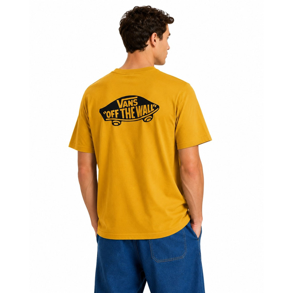 Vans — Men's yellow VN000SYDGRV1 t-shirt — view 2