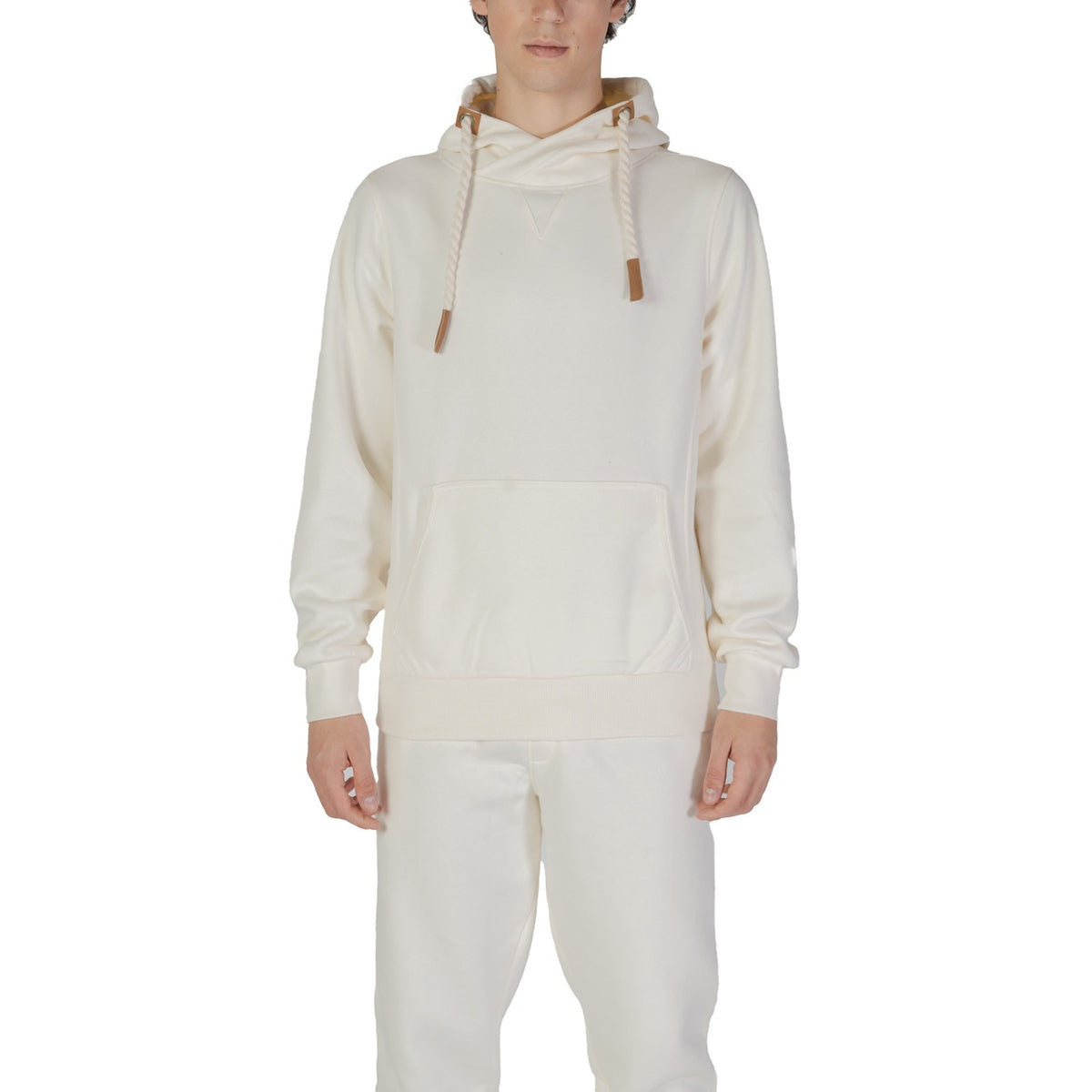 Hydra Clothing — Weißer Kapuzenpullover für Herren