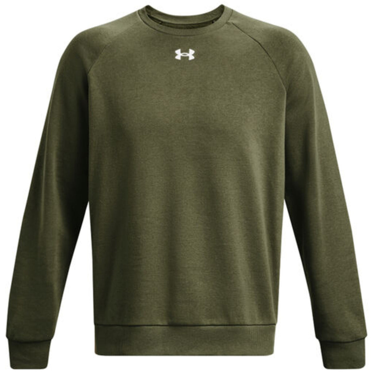 Under Armour — Men's green crew-neck sweatshirt — view 3