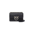 Pinko — Tasche Love One Mini Dc Sheep Nappa schwarz Damen