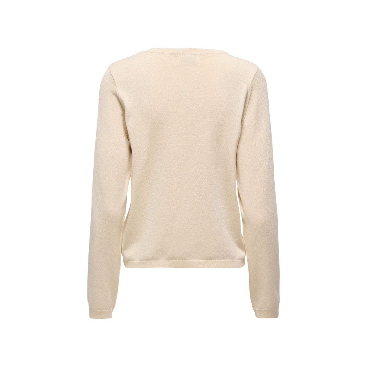 Jacqueline de Yong — Damen-Rundhalspullover 15363326 beige — Ansicht 5