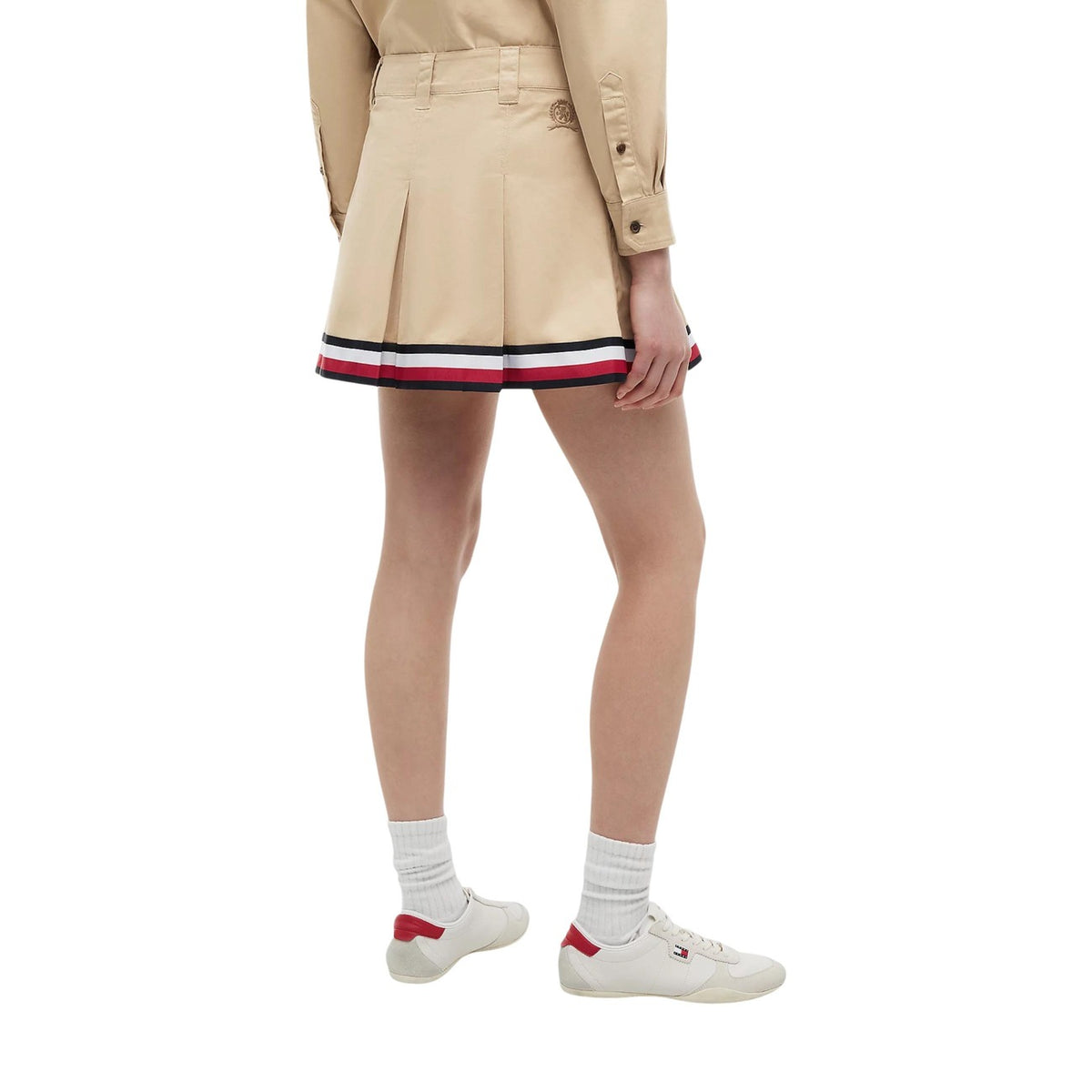 Tommy Jeans — Women’s beige skirt — view 4