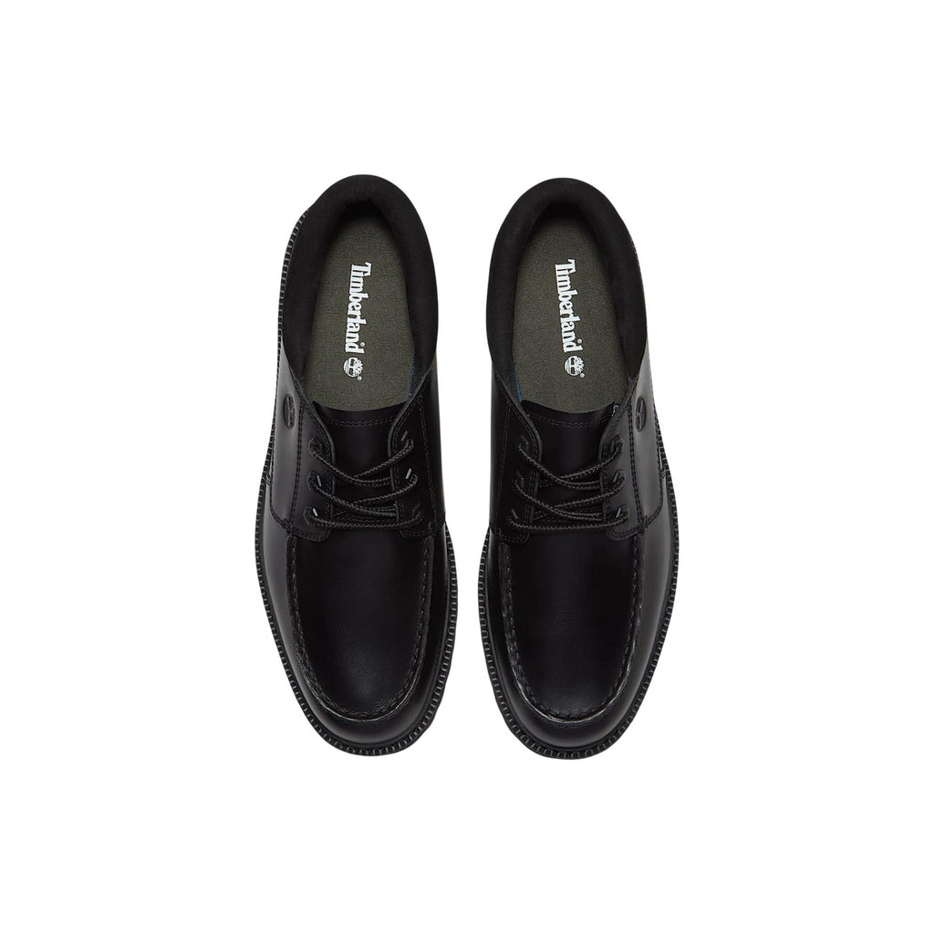 Timberland — Derbies Hayd Lace Up en cuir noir homme — vue 2