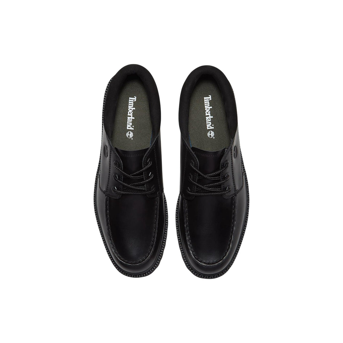 Timberland — Derbies Hayd Lace Up en cuir noir homme — vue 2
