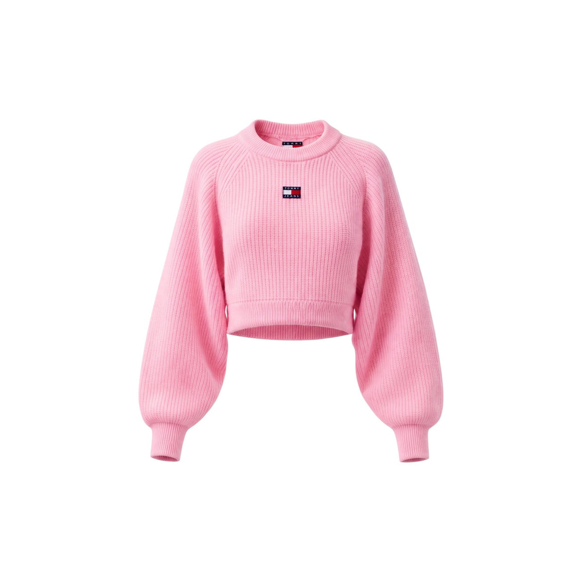 Tommy Jeans — Roze trui van alpaca- en wolmix voor dames — afbeelding 2