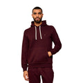 Tommy Hilfiger — Sweat col rond bordeaux homme