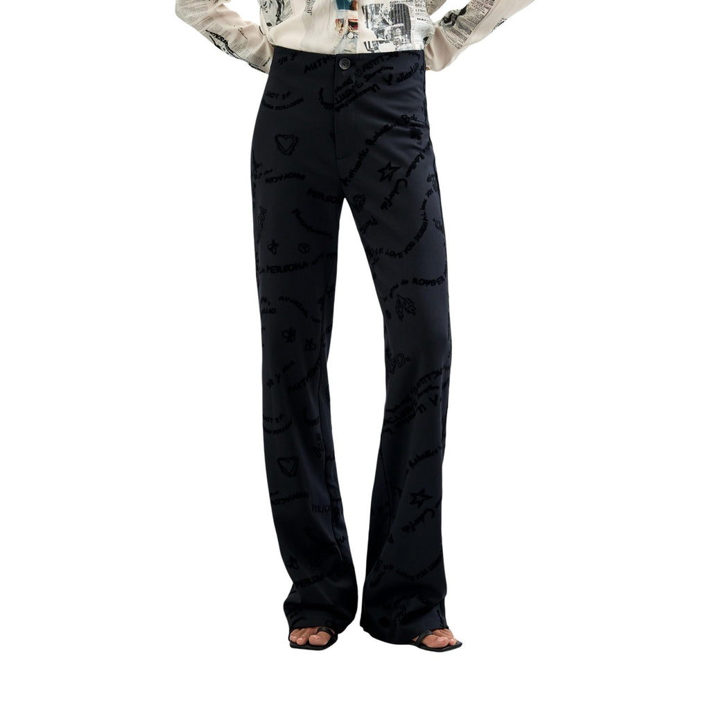 Desigual — Pantalon Michelle noir femme