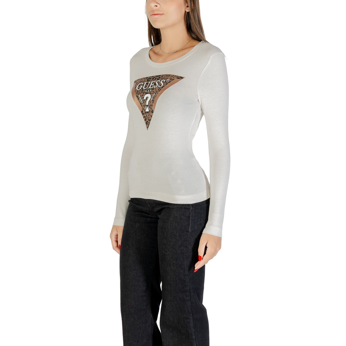 Guess — T-shirt W5bi75 J1314 woman — view 4