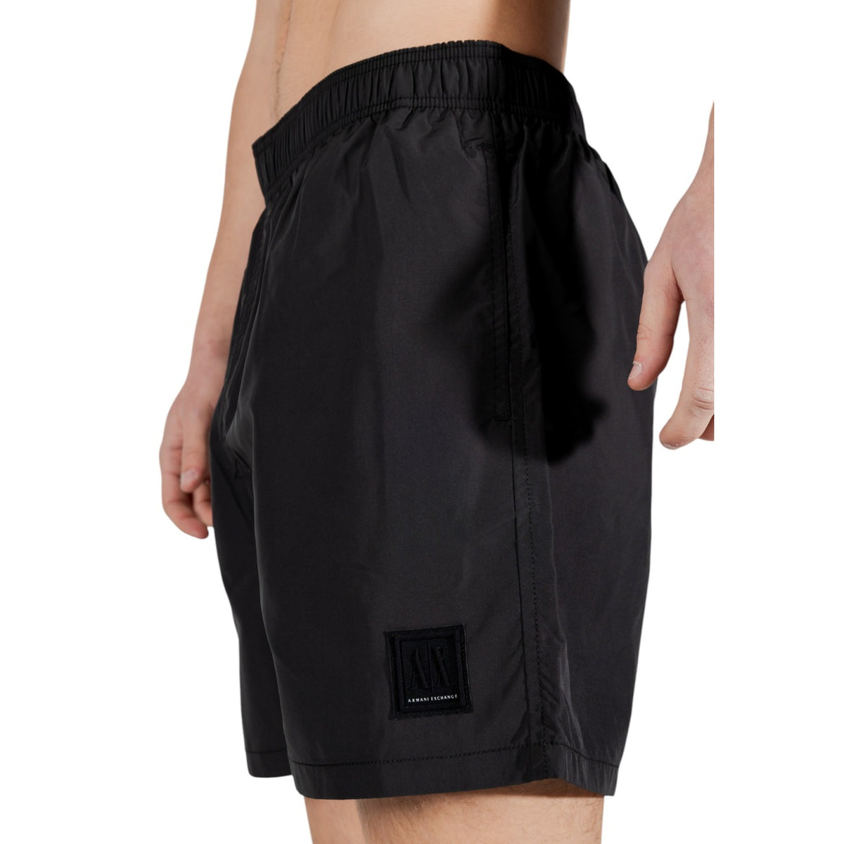Armani Exchange — Zwarte zwemshort XM000812 voor heren — afbeelding 5