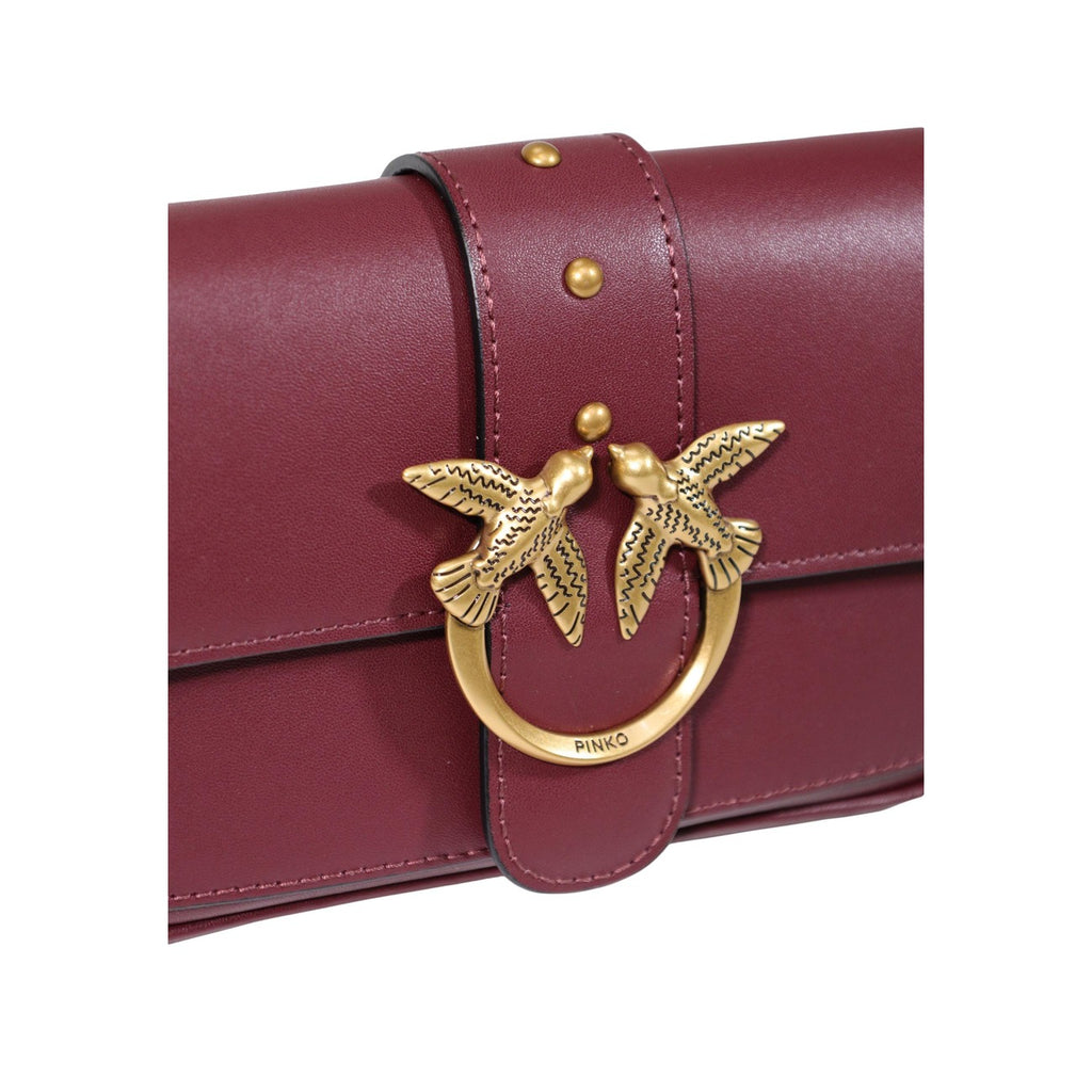 Pinko — Pocket Love One Simply tas van leer voor dames — afbeelding 3