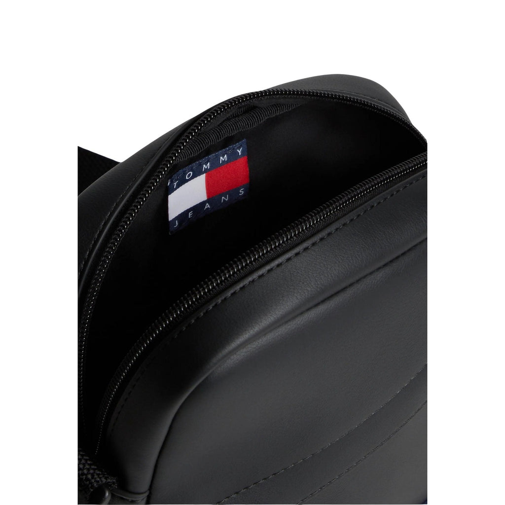 Tommy Hilfiger — Zwarte Daily PU reporter herentas — afbeelding 5