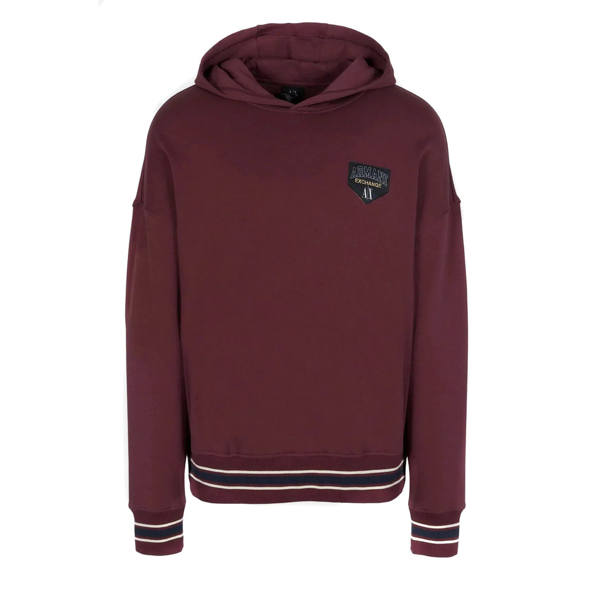 Armani Exchange — Men’s burgundy sweatshirt