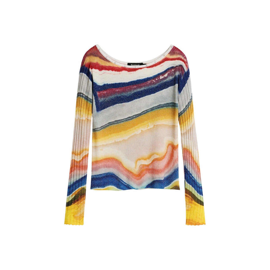 Desigual — Women’s blue Terra sweater — view 5
