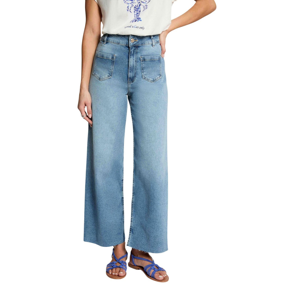 Morgan — Women's light blue jeans