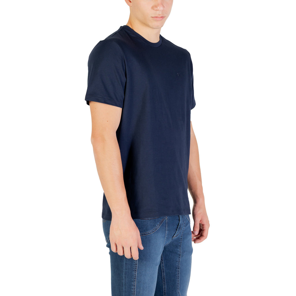 Calvin Klein Jeans — Men's blue T-shirt LV04RD254G — view 3