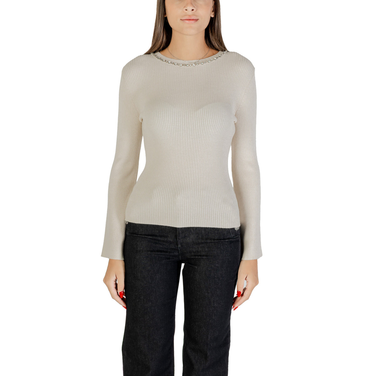 Only — Pull ONLNATASCHA à strass femme