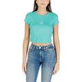 Calvin Klein Jeans — Women’s turquoise stretch top