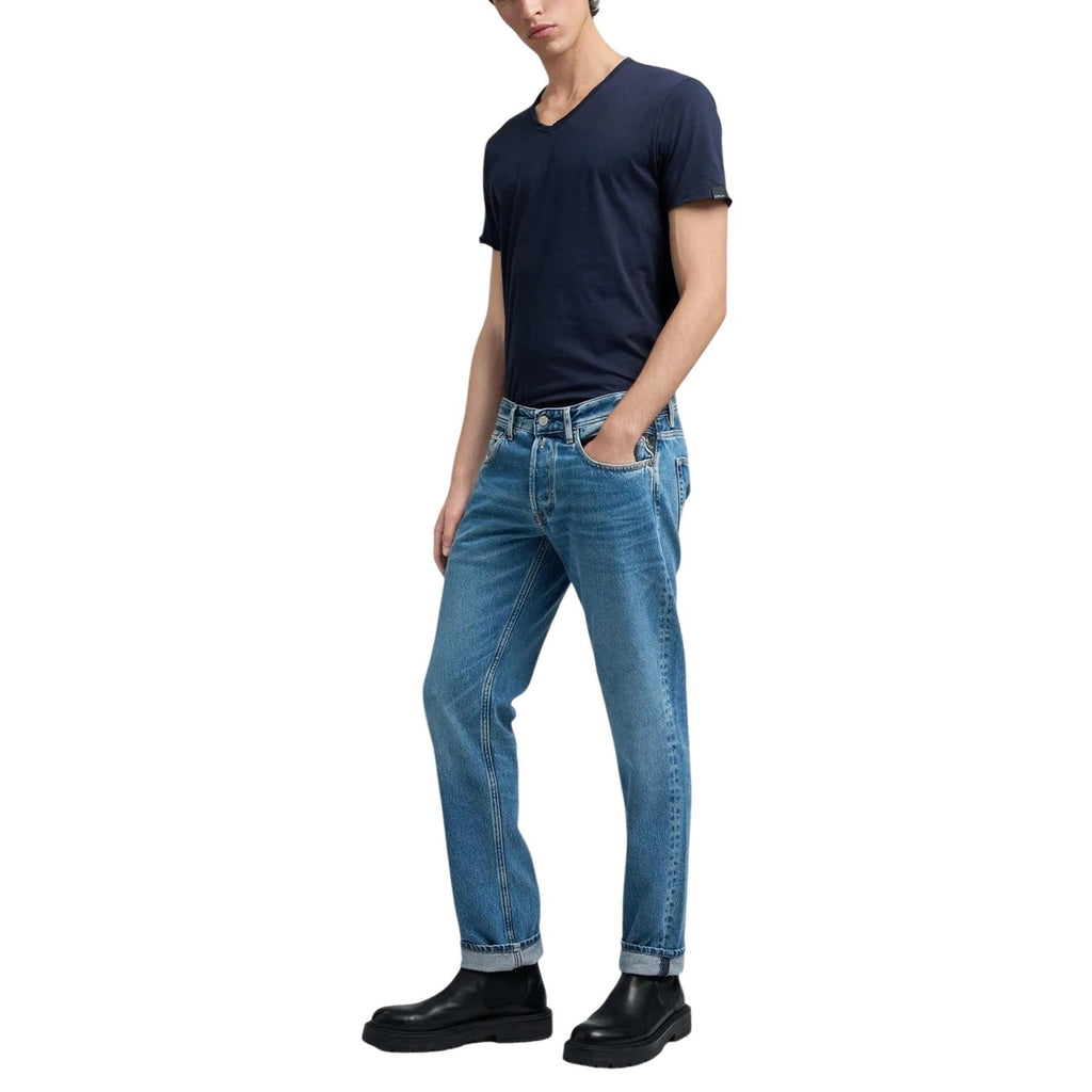 Replay — Jean ref. MA972 light blue men — view 3
