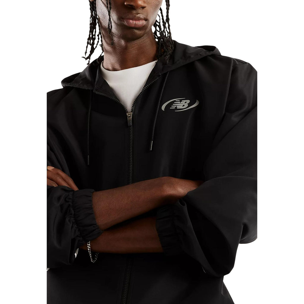 New Balance — Hooded jacket ref. MJ62Y8SJBK black man — view 5