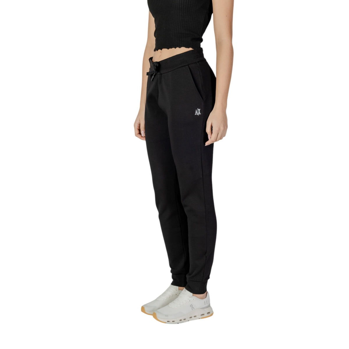 Armani Exchange — Zwarte damesbroek XW000824 — afbeelding 3