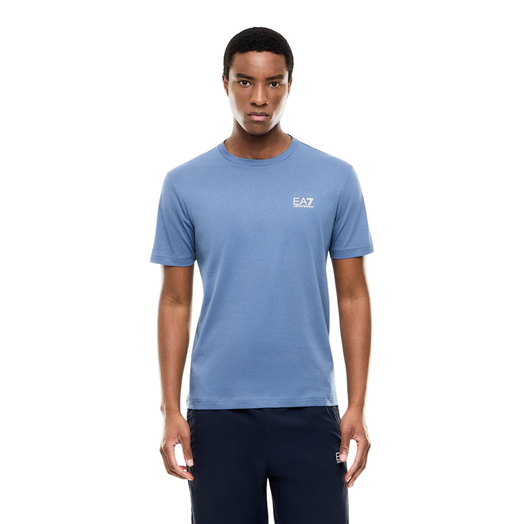 EA7 — Men’s azure blue t-shirt