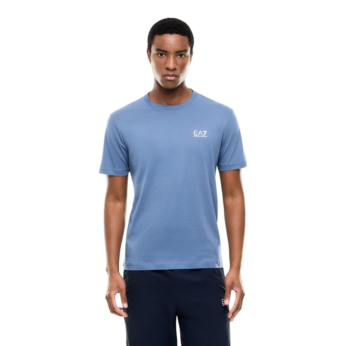 EA7 — Men’s azure blue t-shirt
