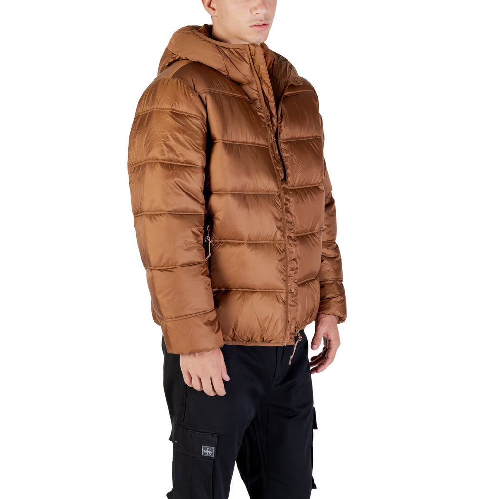 Tommy Jeans — Veste à capuche DM0DM22044 marron homme — vue 4