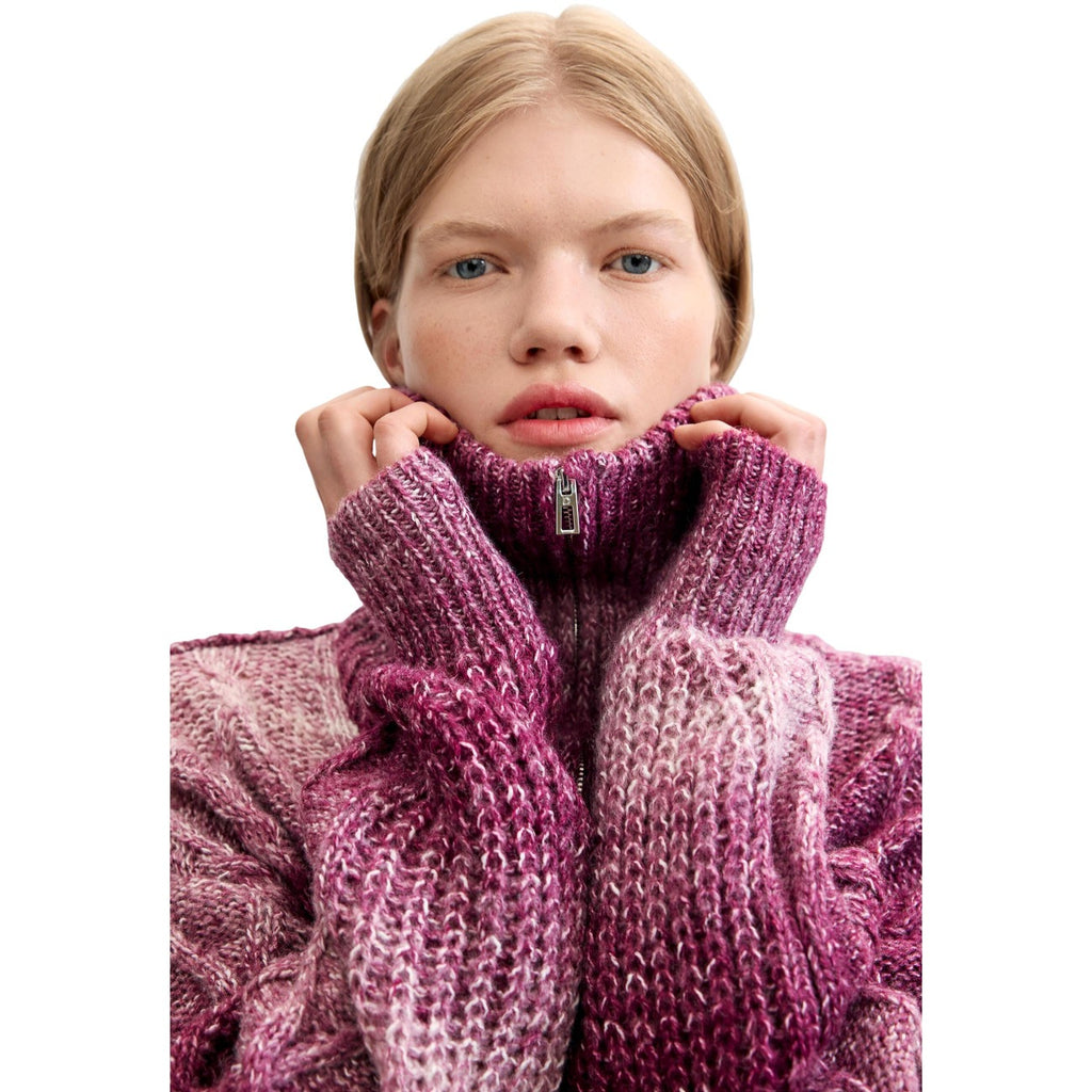 Desigual — Dames-trui Otto bordeaux — afbeelding 3