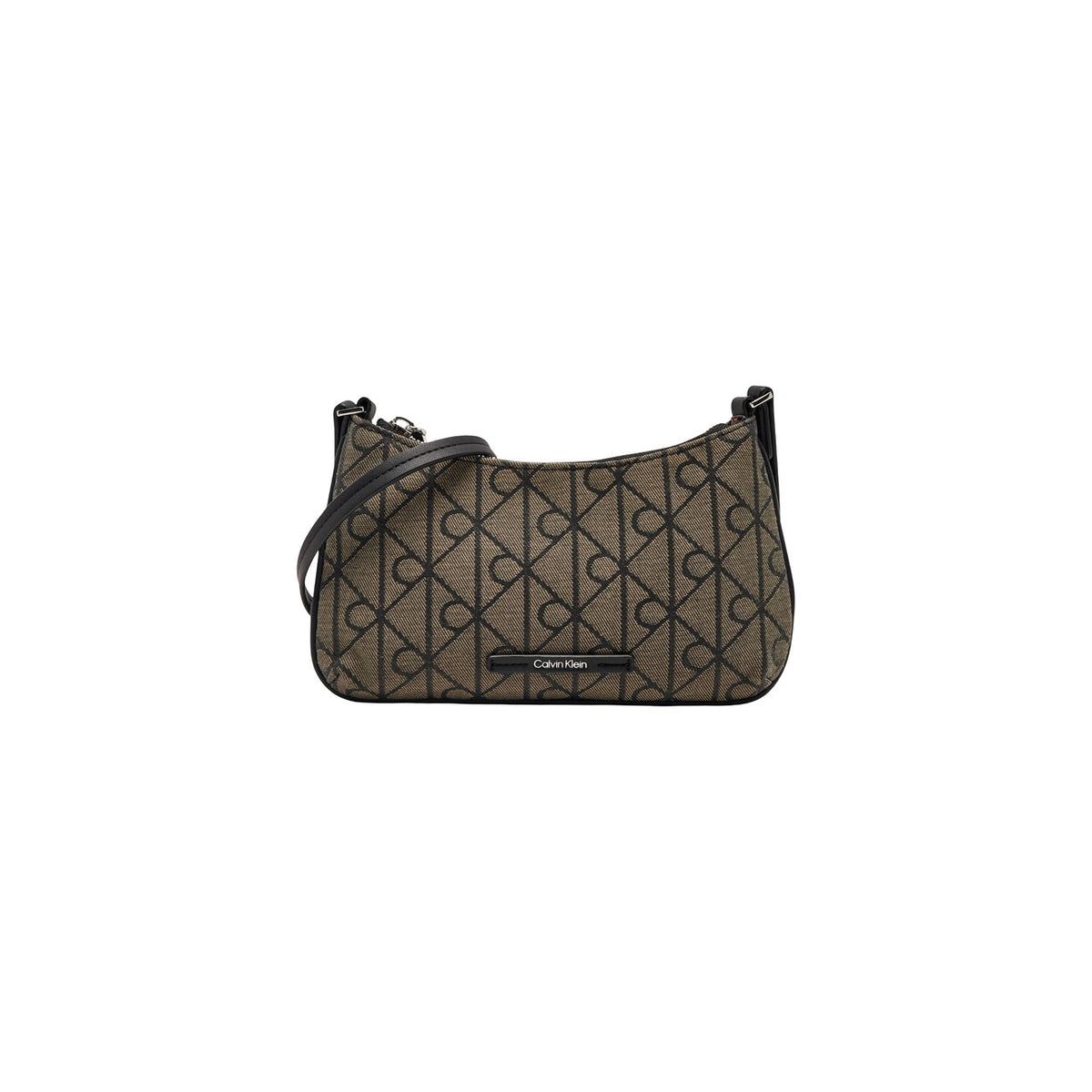 Calvin Klein — Black bag ref. EMBLEM AOP JACQUARD CONV MINI BA woman