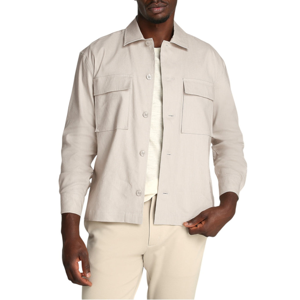 Calvin Klein — Chemises beige réf. K10K114191 homme