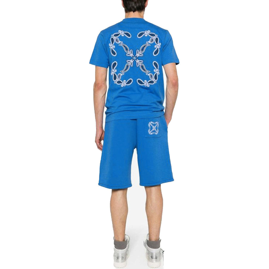Off-white — T-shirt BO_2114 bleu azur homme — vue 2