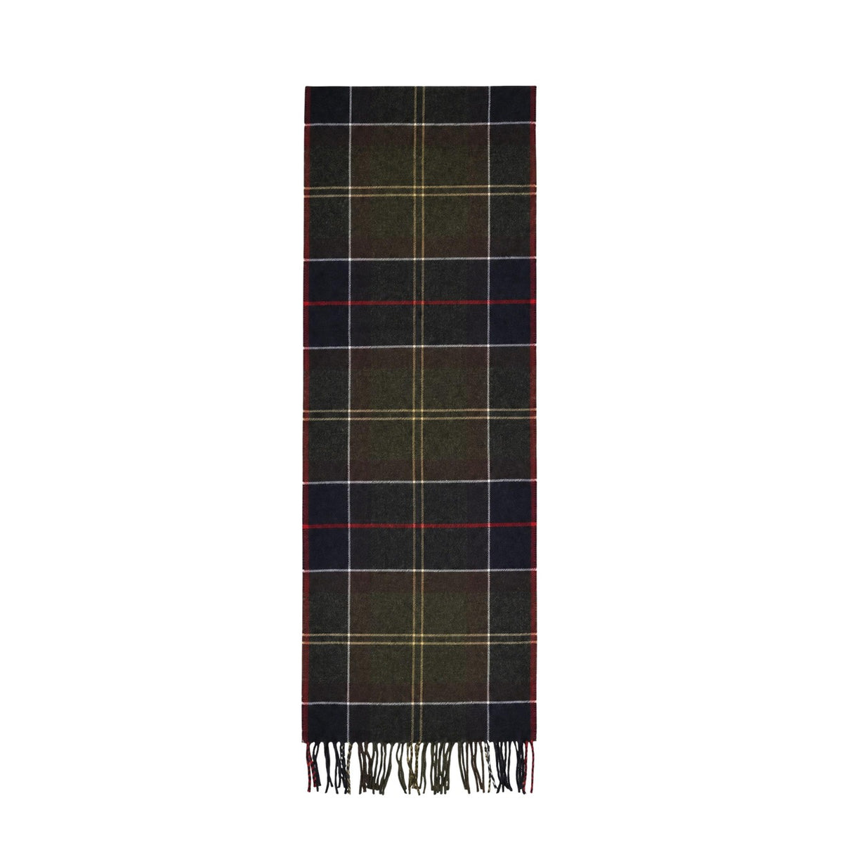 Barbour — Groene Galingale Tartan herensjaal