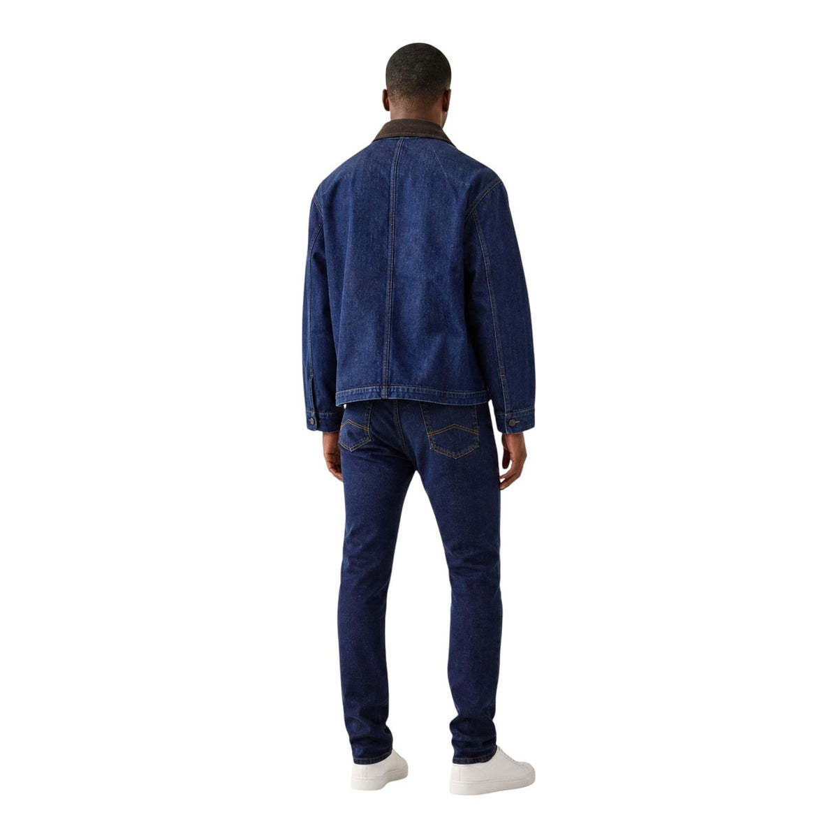 Only & Sons — Veste Kaizen bleu homme — vue 3