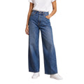 Armani Exchange — Jean droit bleu en coton femme