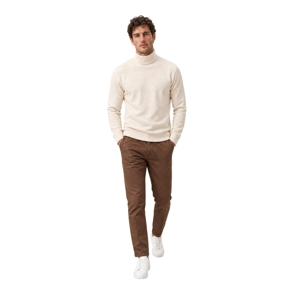 Gianni Lupo — Pantalon Cooper marron homme — vue 2