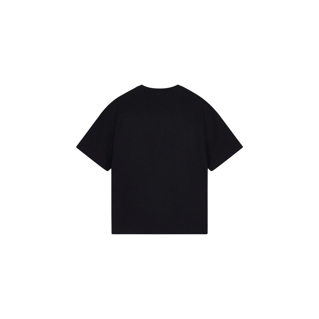 Armani Exchange — T-shirt en coton noir femme — vue 5
