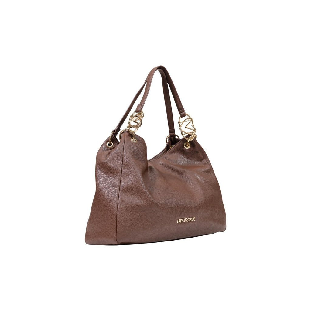 Love Moschino — Sac marron 42 × 28 × 14 cm femme — vue 2